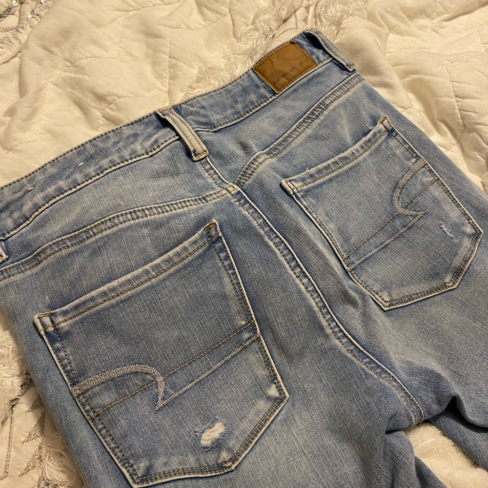American eagle ripped jeans